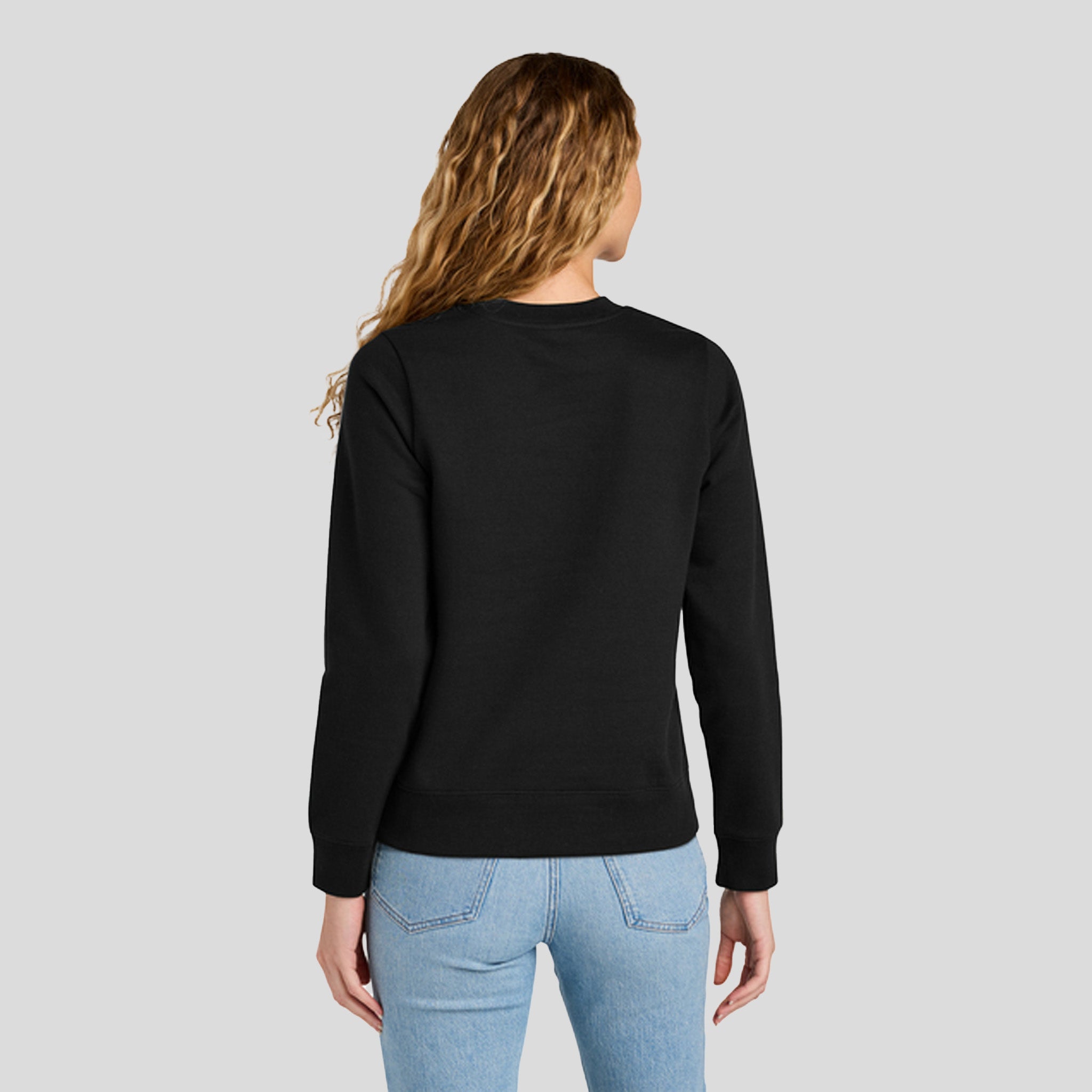 Womenโs V.I.T.โข Fleece Crew | Black