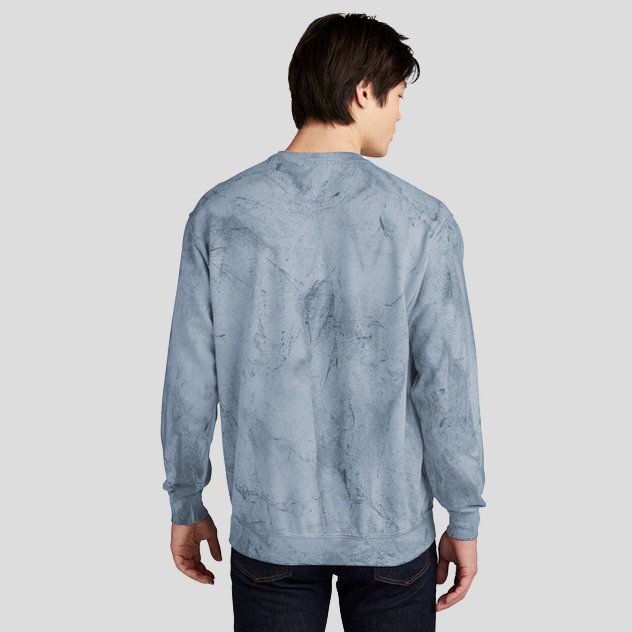 Color Blast Crewneck Sweatshirt | Ocean