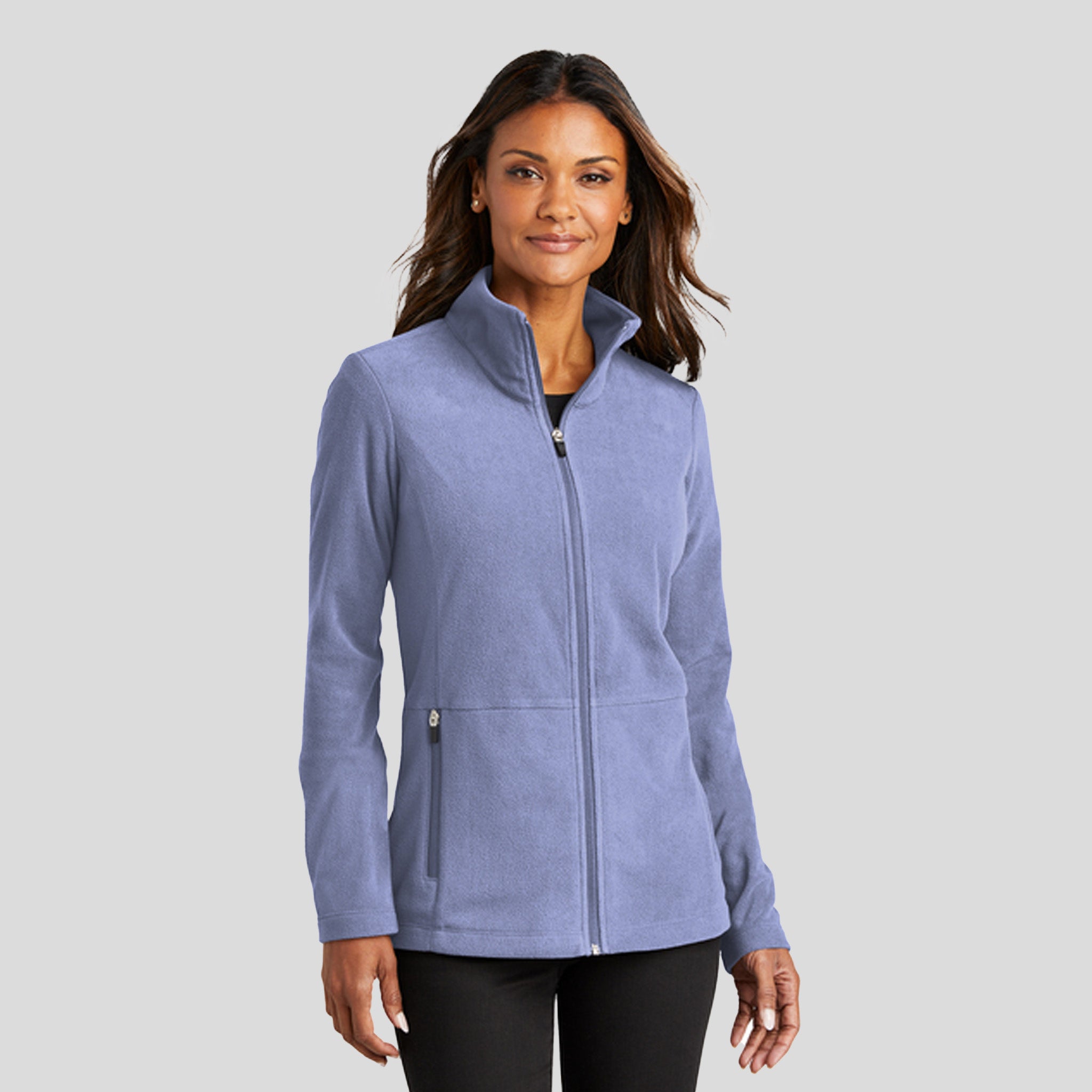 Women's Accord Microfleece Jacket | Ceil Blue