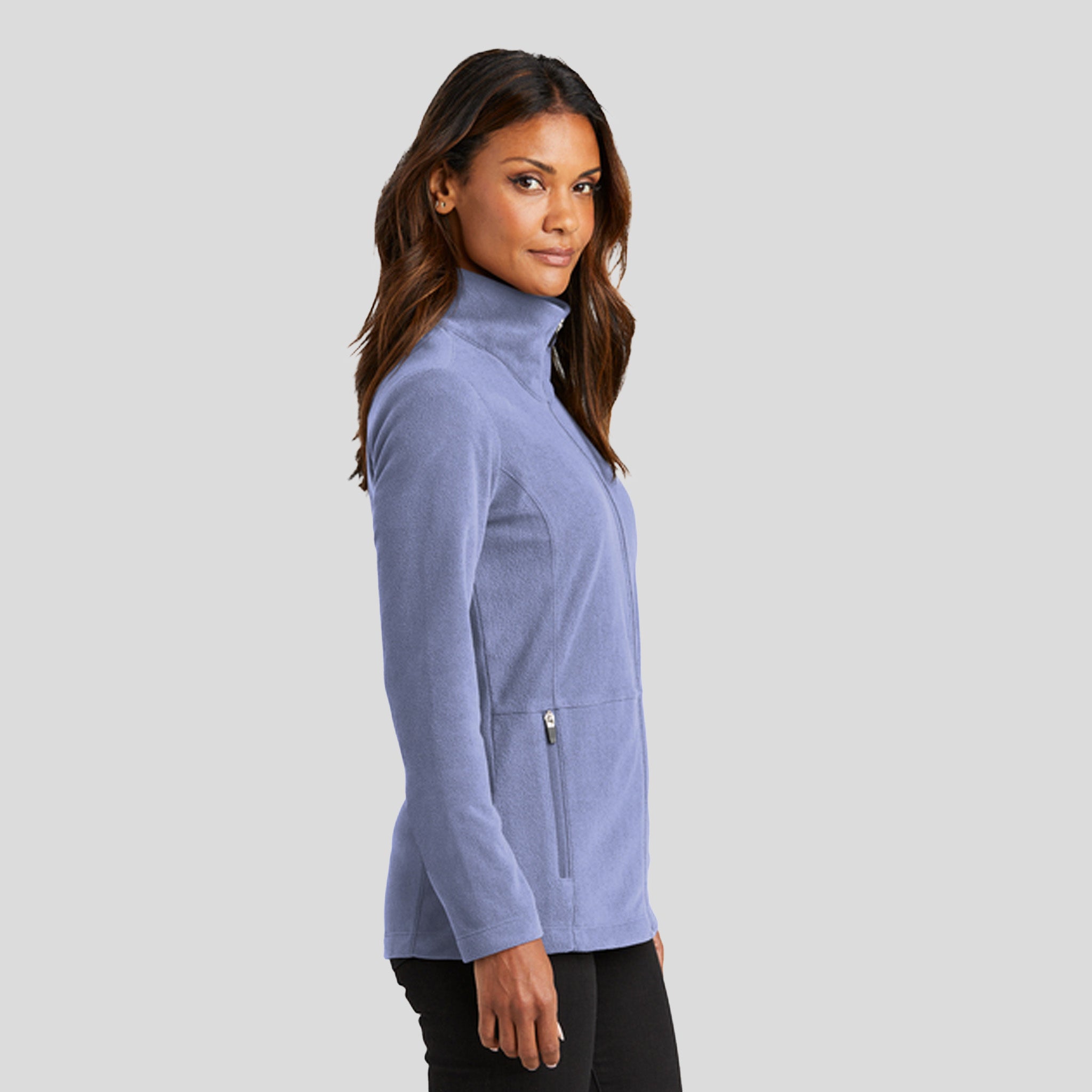 Women's Accord Microfleece Jacket | Ceil Blue