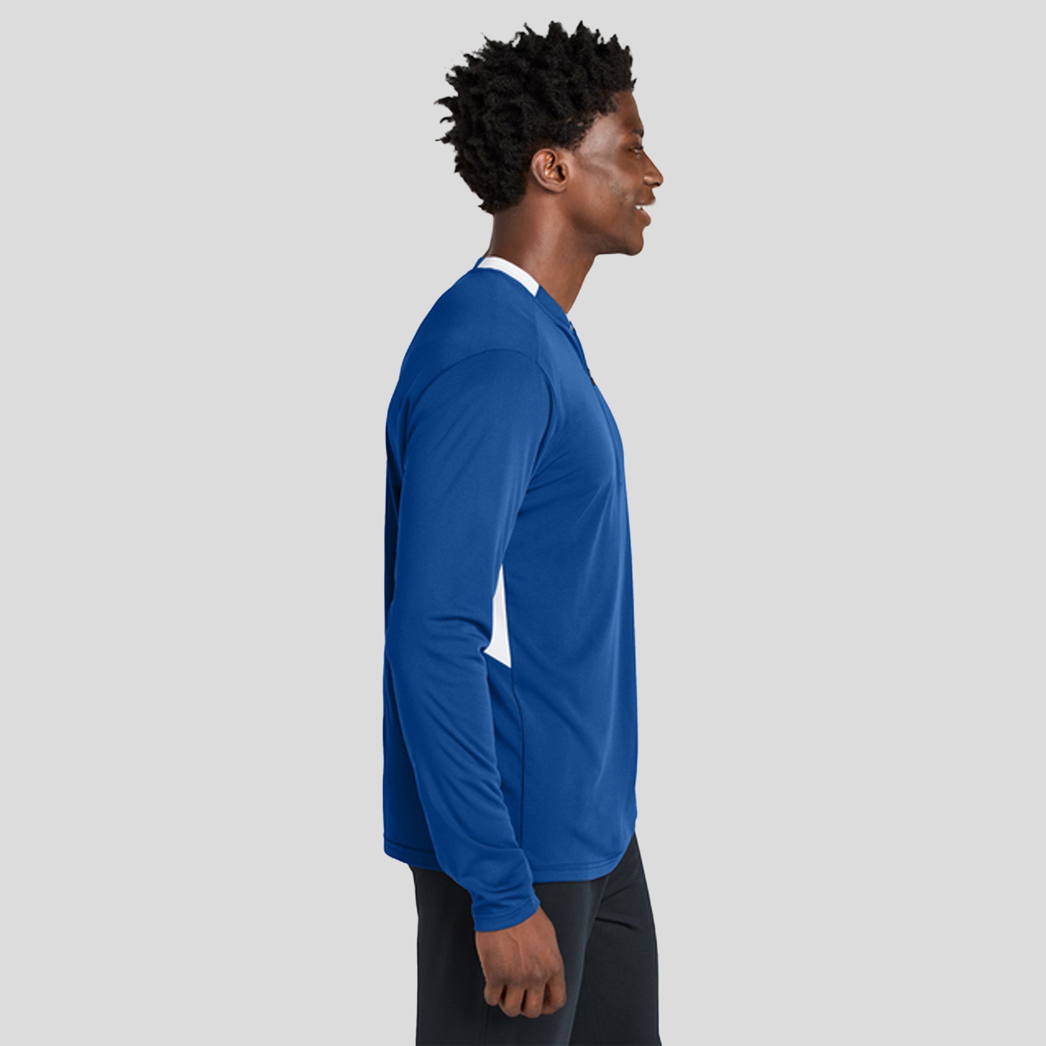 Club 1/4-Zip Pullover | True Royal/White